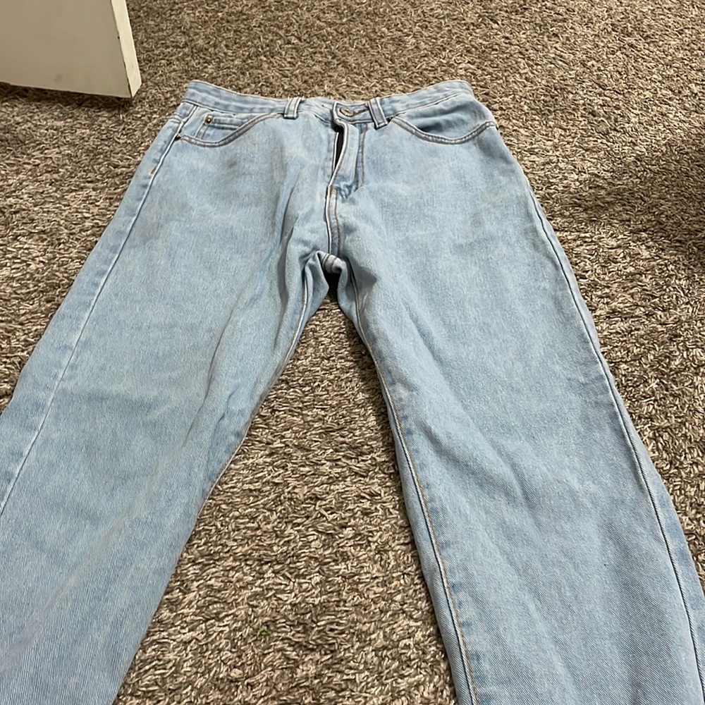 High rise jeans